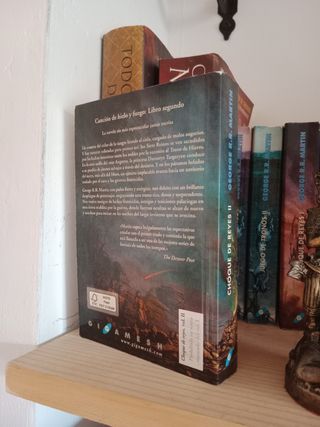 Libro Juego de Tronos Choque de reyes 
