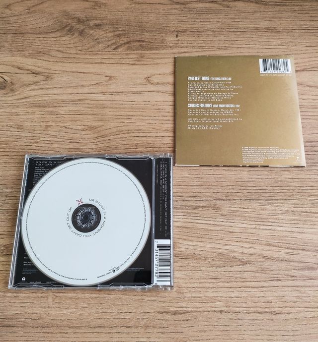 Lote 2 CD single de U2