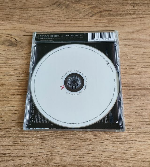 Lote 2 CD single de U2