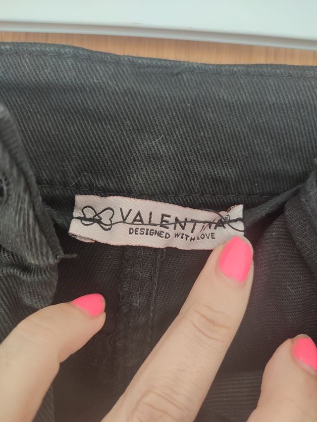 Pantalón flecos corto