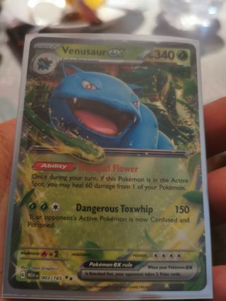 Carta Venusaur Ex 151