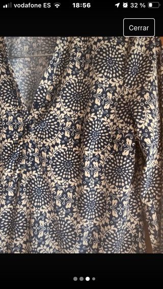 Camisa señora estampada talla Xl
