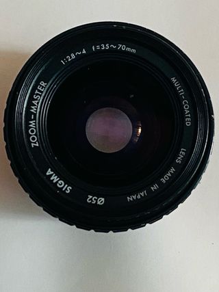 Objetivos Sigma para Nikon analógica y manual.