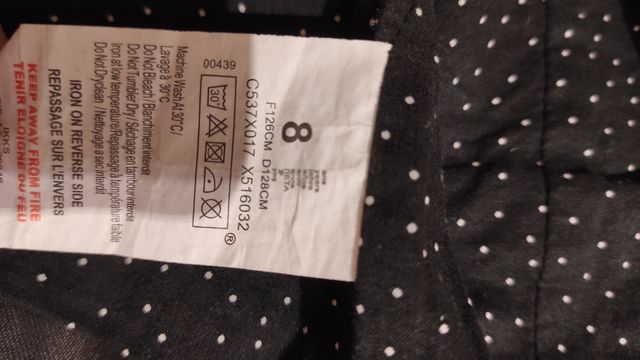 CHALECO NIÑA TALLA 8