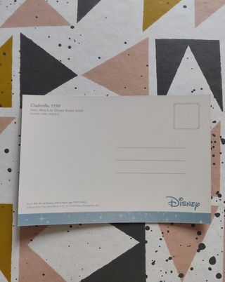 Disney postales La Cenicienta