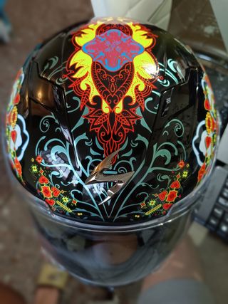 Casco Scorpion talla S, como nuevo!