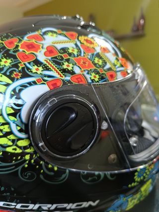 Casco Scorpion talla S, como nuevo!