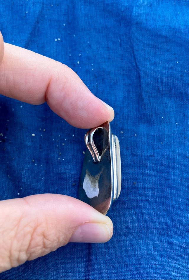 Colgante cornalina y plata FAETUSA