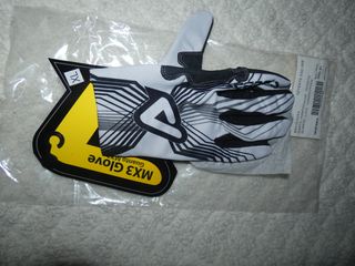 Guantes de moto Acerbis MX3 talla XXL blancos