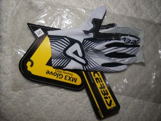 Guantes para moto Acerbis MX3 talla S blancos