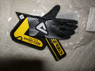 Guantes para moto Acerbis MX3 talla S color negro