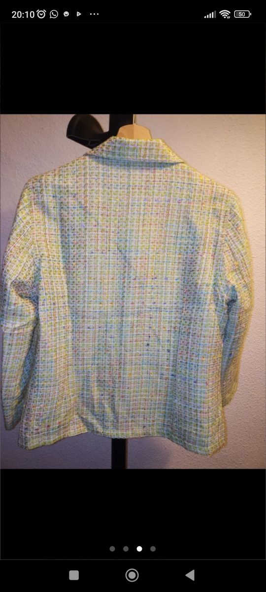 Chaqueta tweed FREDA