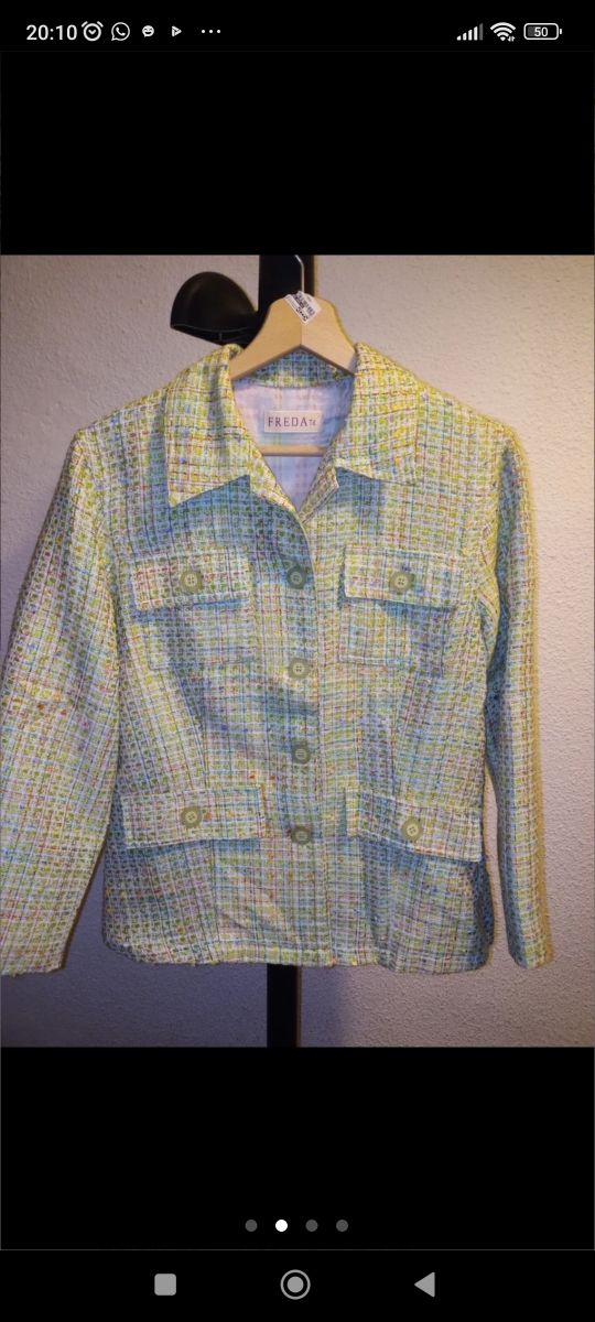 Chaqueta tweed FREDA