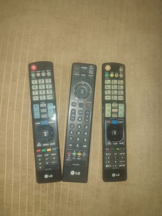 3 mandos a distancia Led samsung