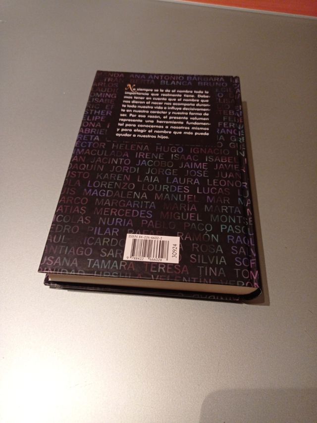 Significado de los Nombres tapa dura