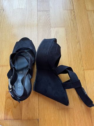 sandalias plataforma tacón Marypaz