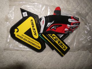 Guantes para moto Acerbis Motobrand Kid Glover