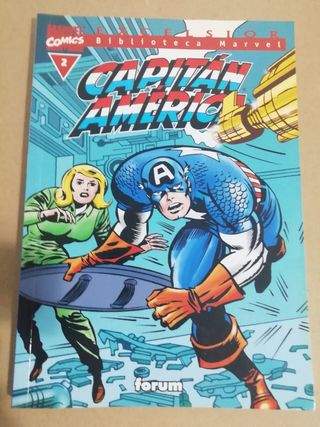 Biblioteca Marvel: Capitán América Forum..