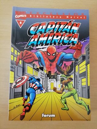 Biblioteca Marvel: Capitán América Forum..