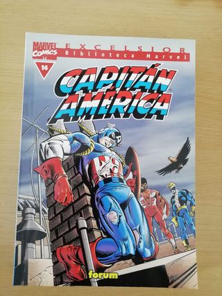Biblioteca Marvel: Capitán América Forum..