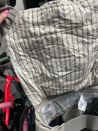 Mochila porteo bebe.Marca ergobaby