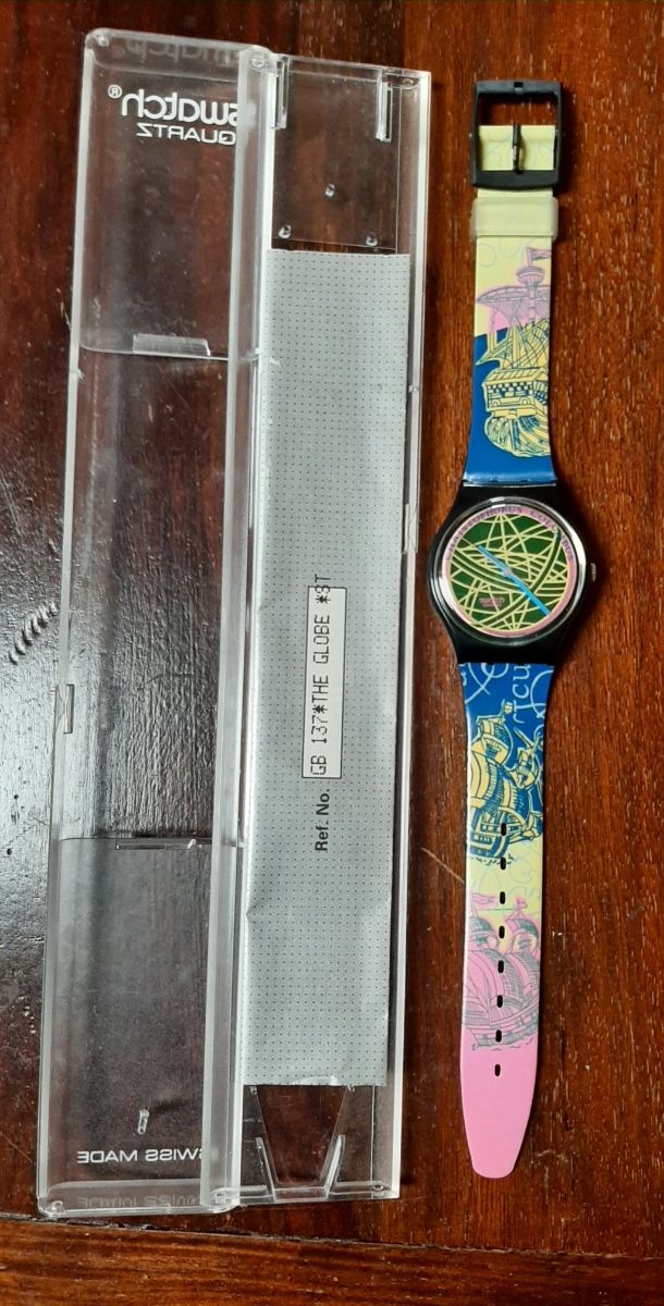 Swatch GB 137 The Globe 1991