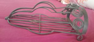 Porta macetas o aplique forja ideal jardin o patio