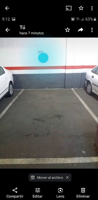 Garaje en alquiler Valdepasillas