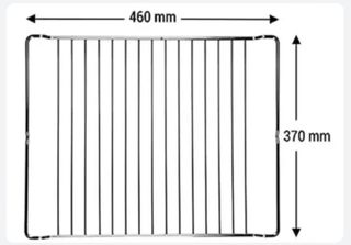 Parrilla + Bandeja Horno Teka 370x460mm