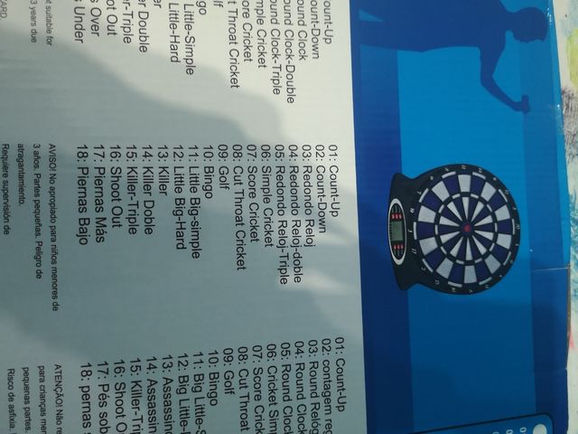 Tablero dardos electrónico