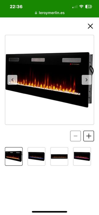 Chimenea eléctrica 5XL