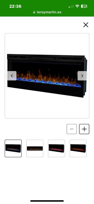 Chimenea eléctrica 5XL