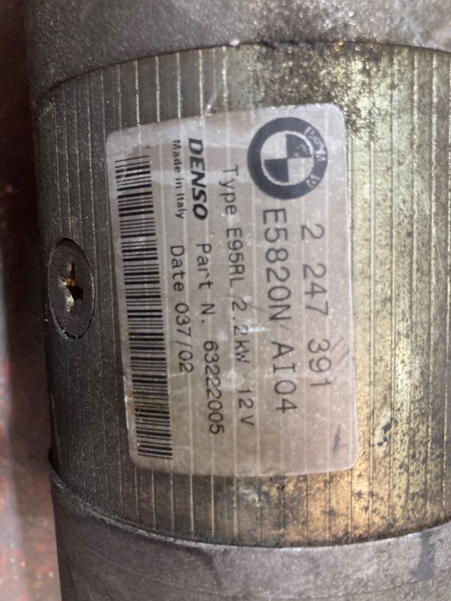 motor de aranque bmw e39 530d