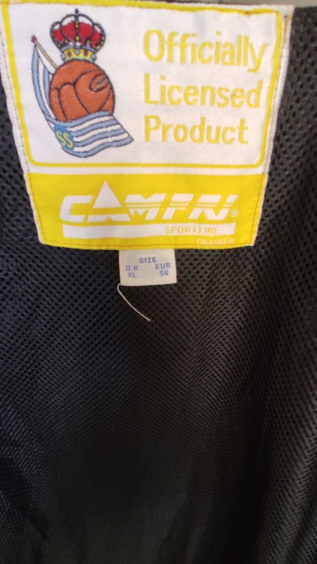 Cortavientos vintage UNICO de la Real Sociedad