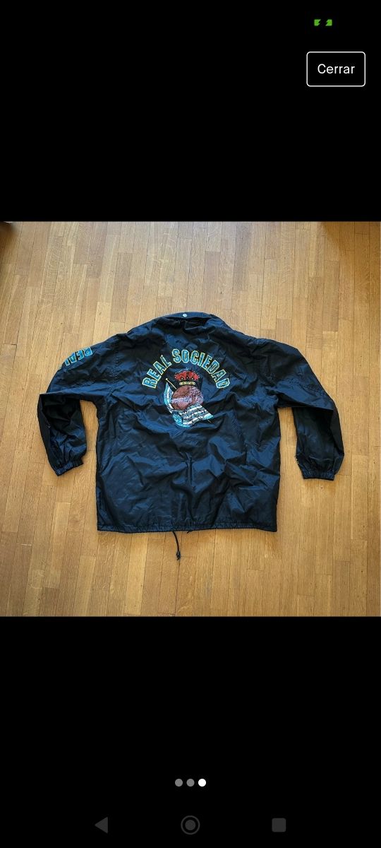 Cortavientos vintage UNICO de la Real Sociedad