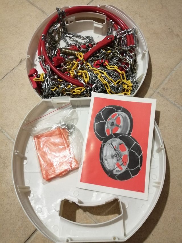 Cadenas de nieve. Talla 40