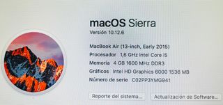 Portátil MacBook 13Air