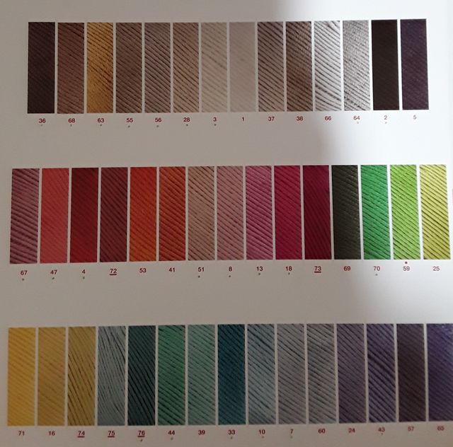 Panama algodón 100% katia 30 ovillos