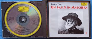 2 CD ÓPERA UN BALLO IN MASCHERA