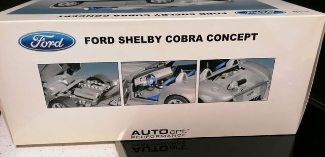 maqueta autoart ford shelby cobra concept