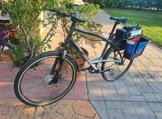 Bicicleta eléctrica decáthlon 