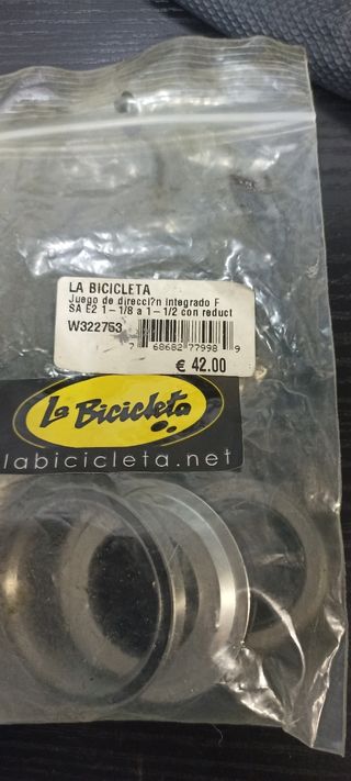 Juego dirección integrado FSA bici