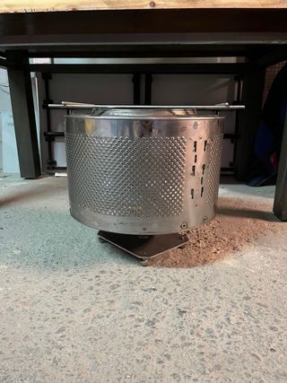 Macetero, lampara,barbacoa