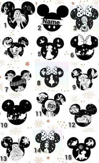 Palle di Natale Disney