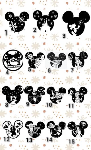 Palle di Natale Disney