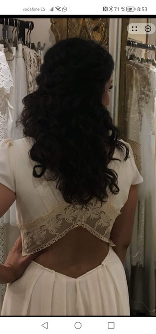 vestido de novia estilo vintage romántico