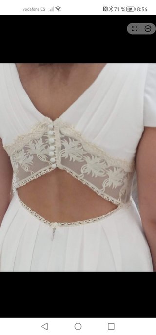 vestido de novia estilo vintage romántico