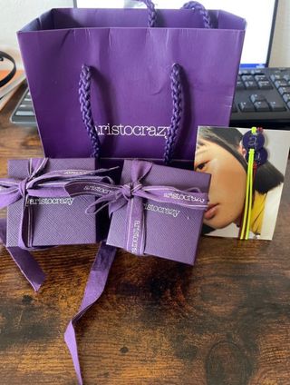 Conjunto Aristocrazy (pendientes y cadena)