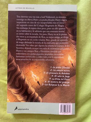 Libros Harry Potter Editorial Salamandra