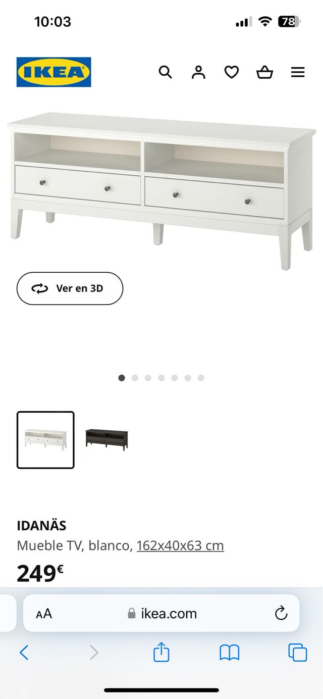 Mueble televisión IDANAS